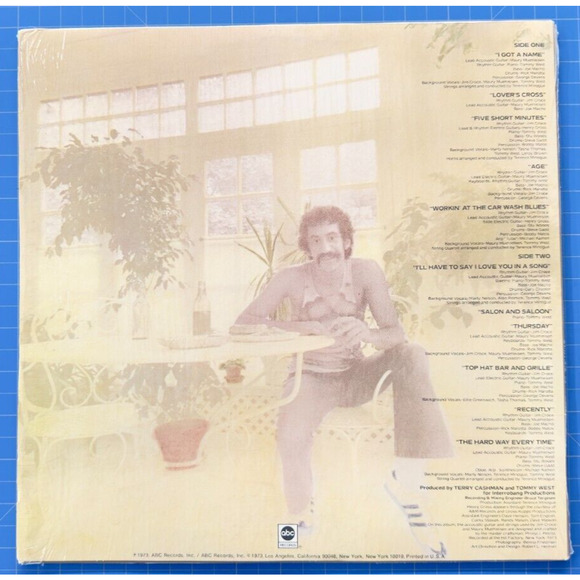 Jim Croce - I Got A Name Vinyl LP - 1973 First Press - ABCX-797 - Picture 3 of 13